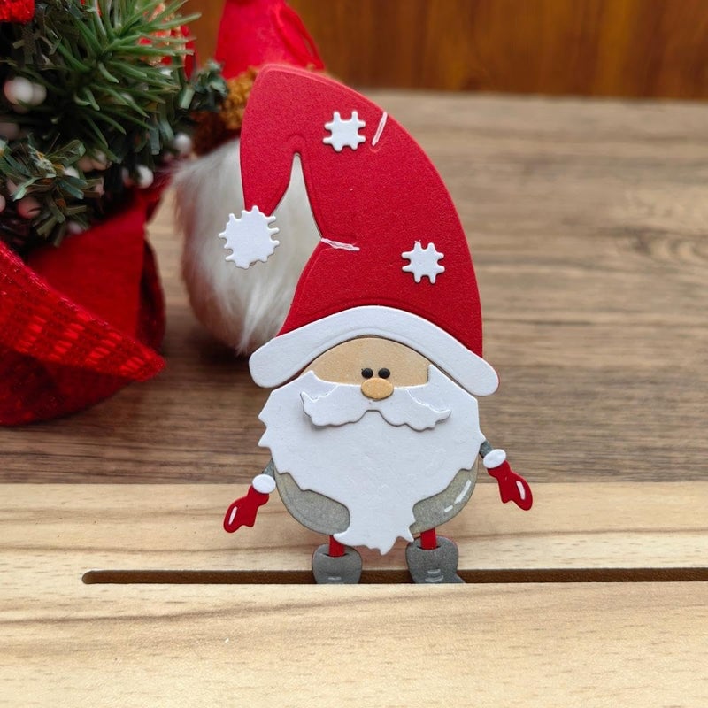 Feemkota Christmas Die Cuts for Card Making Santa Claus Christian Theme Stamps Cutting Dies for DIY Paper Scrapbooking Crafts Embossing Decorations - Image 3